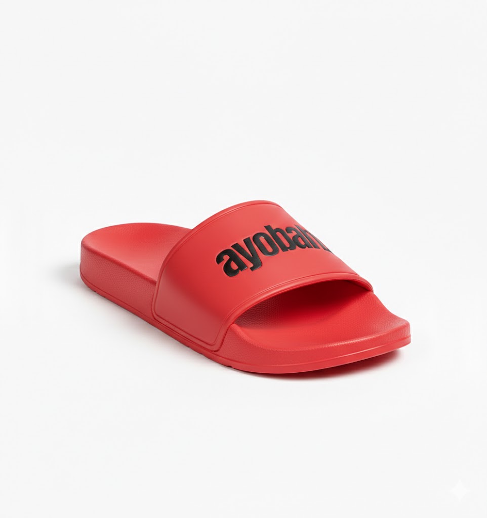Ayobah Classic Red Slides
