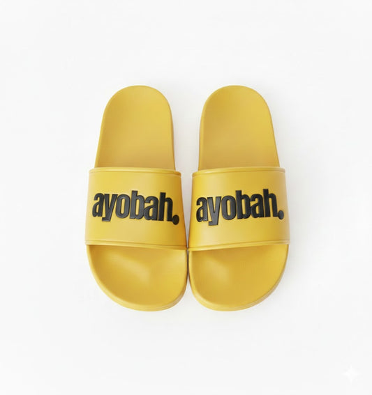 Ayobah Classic Yellow Slides